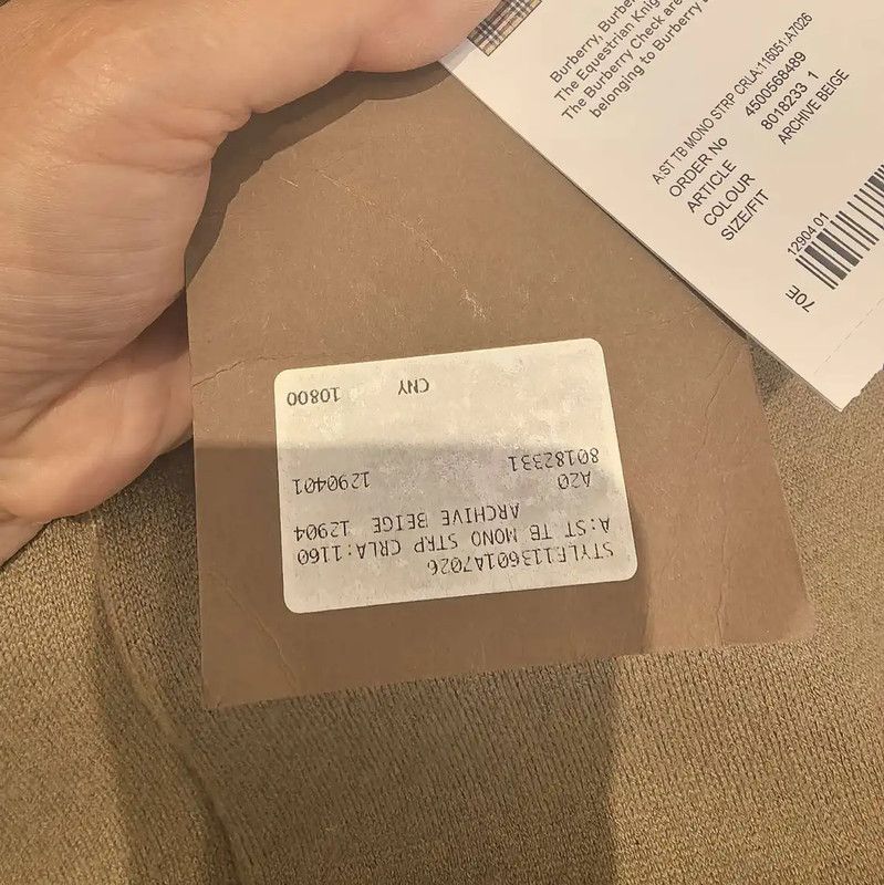 Burberry Burberry Multicolor Cashmere Cardigan with Hood Size L / US 10 / IT 46 - 7 Thumbnail