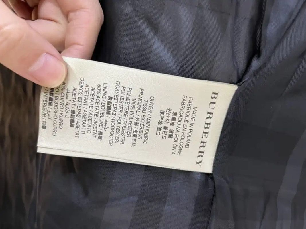 Burberry Burberry Blue Women's Winter Coat Size M / US 6-8 / IT 42-44 - 6 Thumbnail