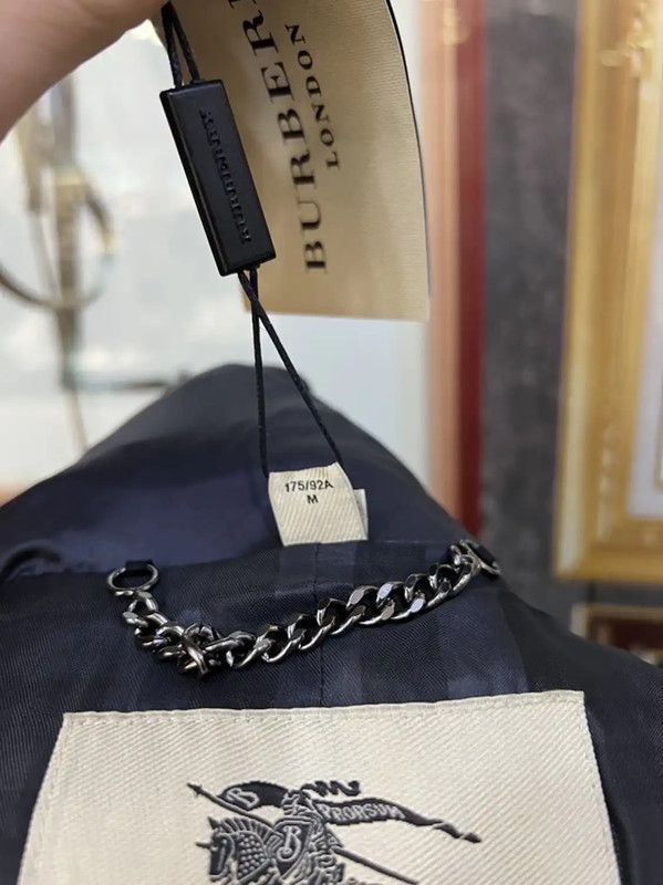 Burberry Burberry Blue Women's Winter Coat Size M / US 6-8 / IT 42-44 - 5 Thumbnail