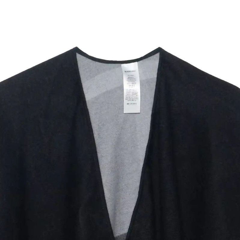 Burberry Burberry Gray Wool Women's Cardigan Size ONE SIZE - 4 Thumbnail