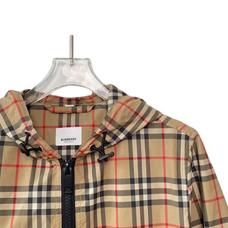 Burberry Burberry Beige Cotton Women's Jacket Size XS / US 0-2 / IT 36-38 - 4 Thumbnail