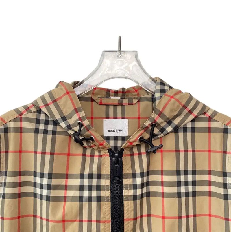 Burberry Burberry Beige Cotton Women's Jacket Size XS / US 0-2 / IT 36-38 - 3 Thumbnail