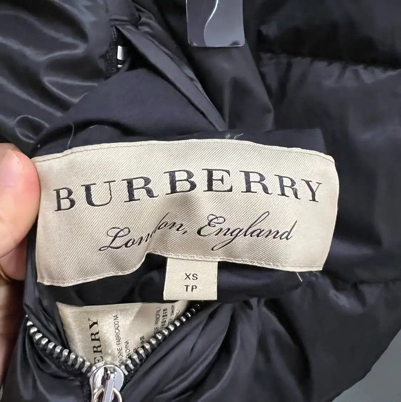Burberry Burberry Winter Multi-Color Cotton Jacket Size XS / US 0-2 / IT 36-38 - 4 Thumbnail