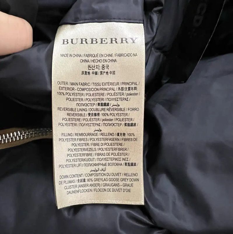 Burberry Burberry Winter Multi-Color Cotton Jacket Size XS / US 0-2 / IT 36-38 - 5 Thumbnail
