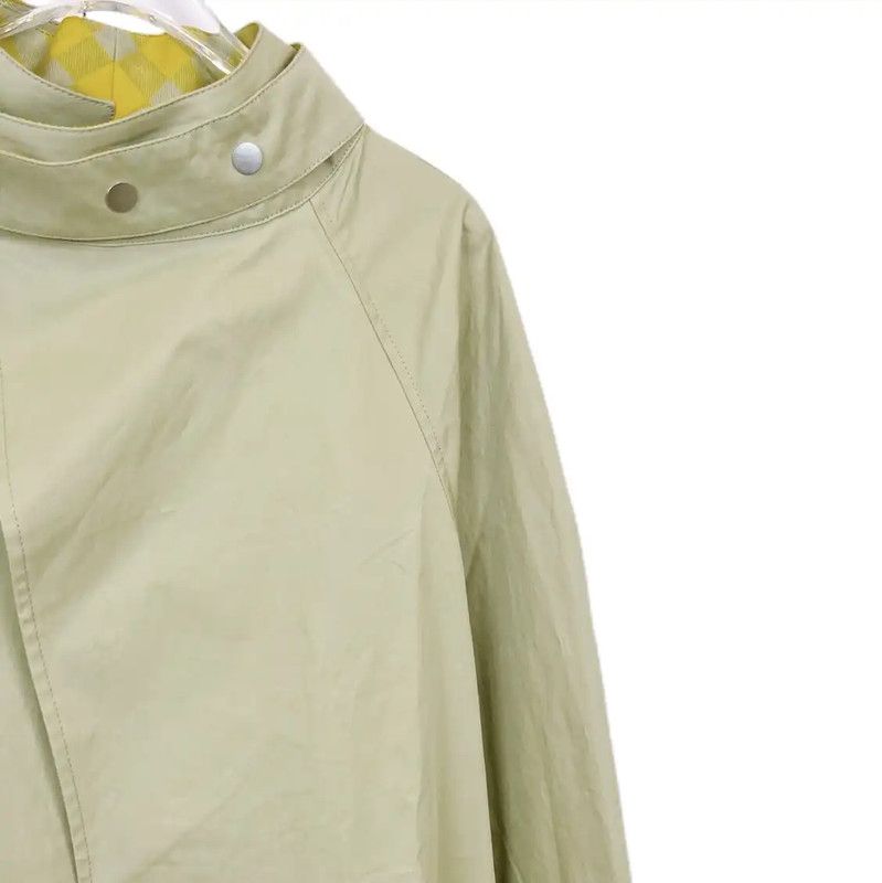 Burberry Burberry Women's Khaki Cotton Jacket for Spring Size S / US 4 / IT 40 - 3 Thumbnail