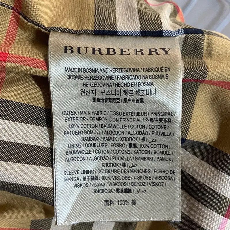 Burberry Burberry Khaki Cotton Women's Trench Coat Size L / US 10 / IT 46 - 6 Thumbnail
