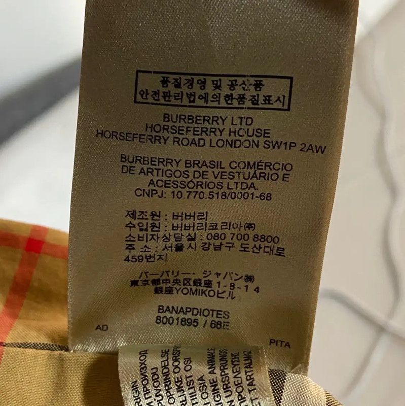 Burberry Burberry Khaki Cotton Women's Trench Coat Size L / US 10 / IT 46 - 7 Thumbnail