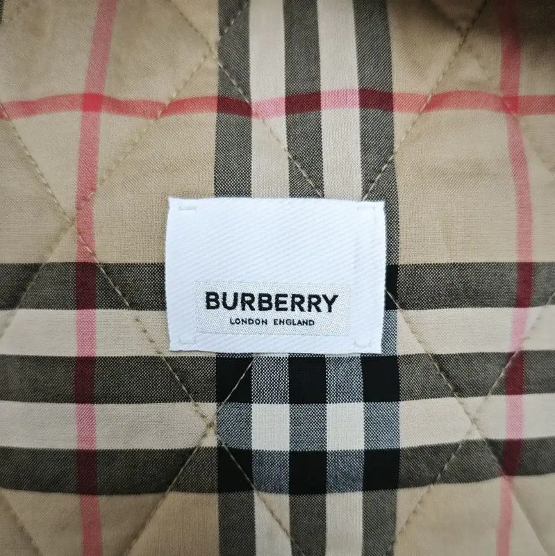 Burberry Burberry Khaki Quilted Women's Jacket Size L / US 10 / IT 46 - 6 Thumbnail