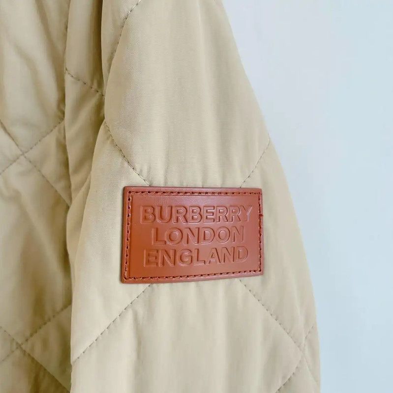 Burberry Burberry Quilted Jacket in Khaki Size XS / US 0-2 / IT 36-38 - 5 Thumbnail