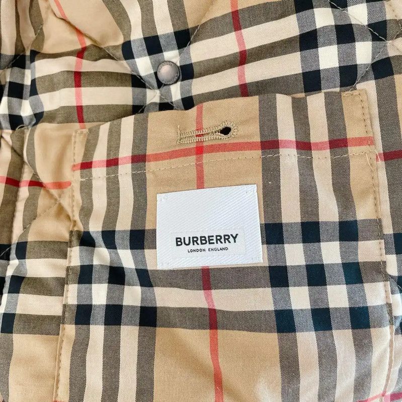 Burberry Burberry Quilted Jacket in Khaki Size XS / US 0-2 / IT 36-38 - 7 Thumbnail