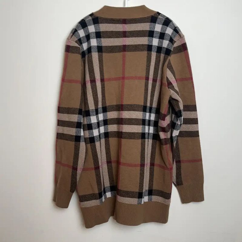 Burberry Burberry Color Block Cotton Women's Coat Size L / US 10 / IT 46 - 2 Thumbnail