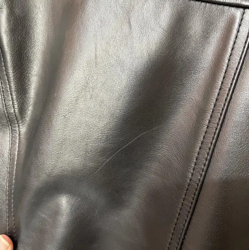 Burberry Burberry Women's Winter Black Leather Jacket Size M / US 6-8 / IT 42-44 - 4 Thumbnail