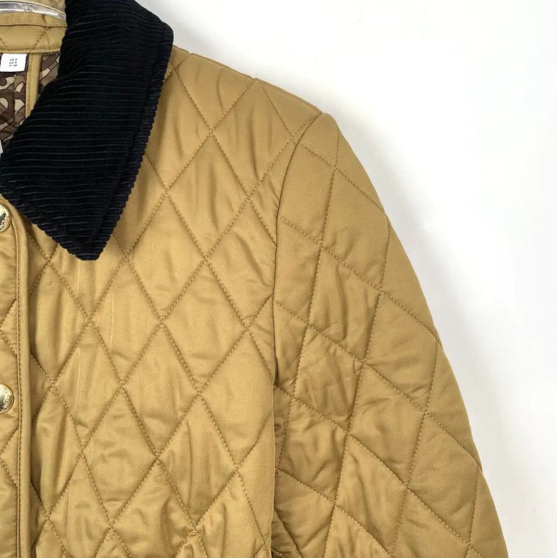 Burberry Burberry Brown Quilted Women's Cotton Jacket Size S / US 4 / IT 40 - 3 Thumbnail