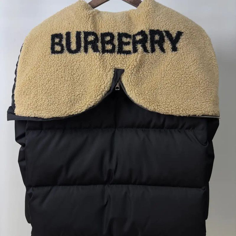 Burberry Burberry Black Women's Cotton Puffer Jacket Size S / US 4 / IT 40 - 2 Thumbnail