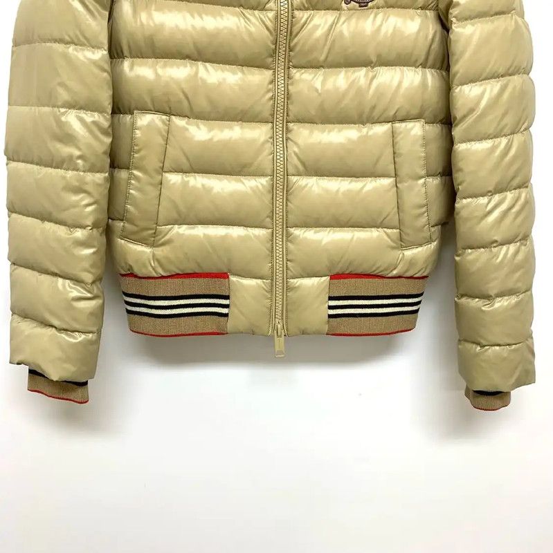 Burberry Burberry Women's Gold Padded Down Jacket Size S / US 4 / IT 40 - 6 Thumbnail