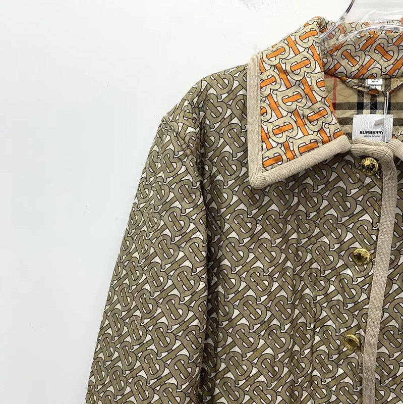 Burberry Burberry Brown Silk Women’s Jacket Size M / US 6-8 / IT 42-44 - 3 Thumbnail
