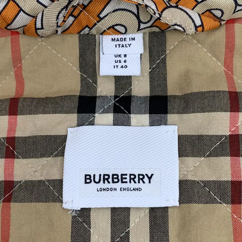 Burberry Burberry Brown Silk Women’s Jacket Size M / US 6-8 / IT 42-44 - 5 Thumbnail