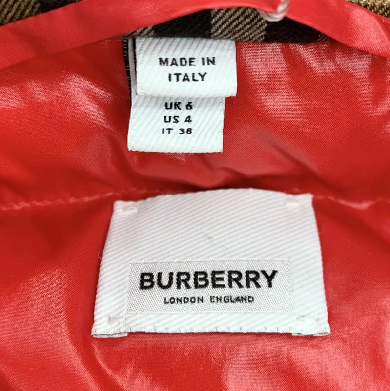 Burberry Burberry Brown Cotton Women's Coat Size S Size S / US 4 / IT 40 - 5 Thumbnail