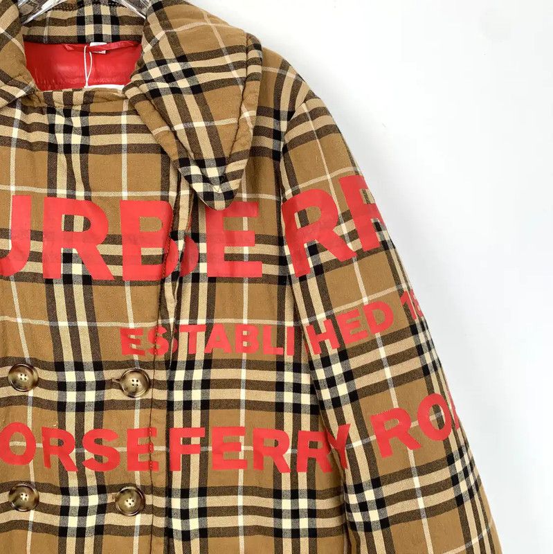 Burberry Burberry Brown Cotton Women's Coat Size S Size S / US 4 / IT 40 - 3 Thumbnail