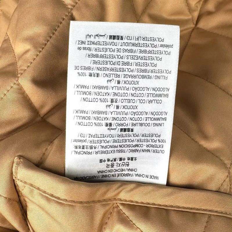 Burberry Burberry Women's Khaki Wool Cotton Jacket Size XS / US 0-2 / IT 36-38 - 8 Thumbnail