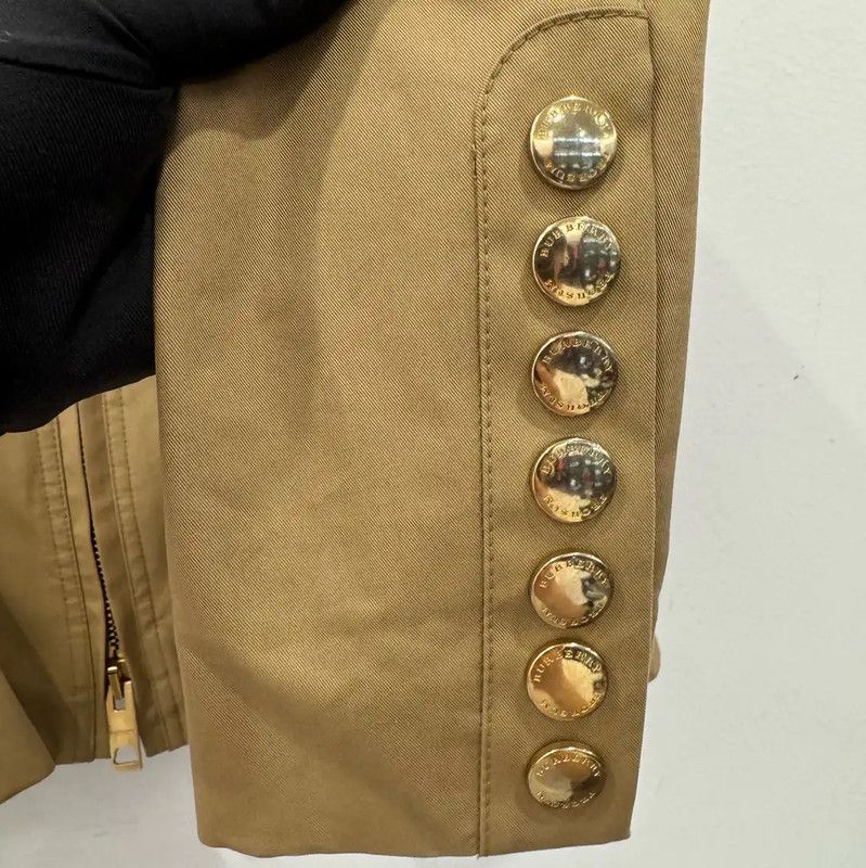Burberry Burberry Brown Cotton Women's Jacket Size S / US 4 / IT 40 - 6 Thumbnail