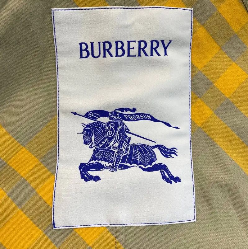 Burberry Burberry Khaki Cotton Women's Trench Coat Size XL / US 12-14 / IT 48-50 - 5 Thumbnail
