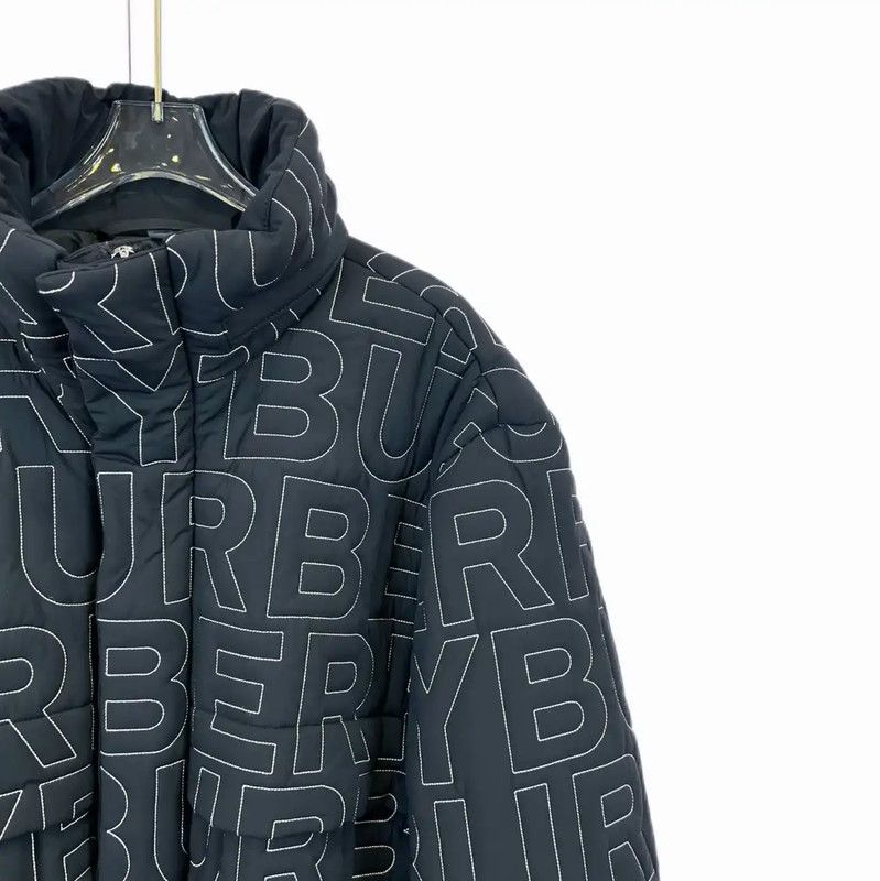 Burberry Burberry Women's Black Quilted Jacket Size L / US 10 / IT 46 - 3 Thumbnail