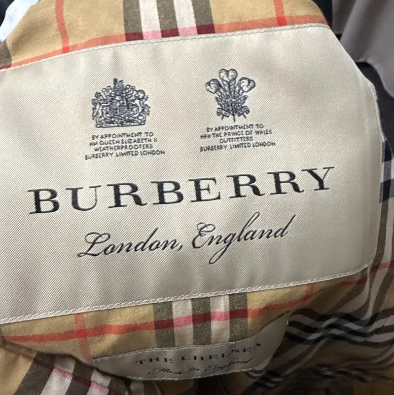 Burberry Burberry Black Women's Trench Coat Size S Size S / US 4 / IT 40 - 3 Thumbnail