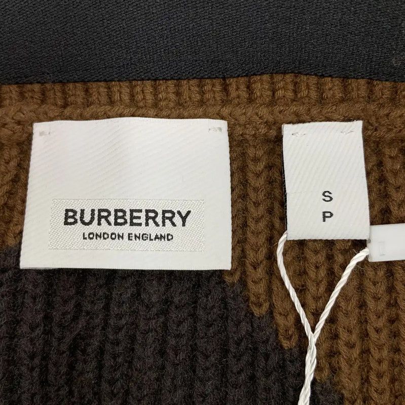Burberry Burberry Brown Cashmere Knit Cardigan for Women Size S / US 4 / IT 40 - 5 Thumbnail