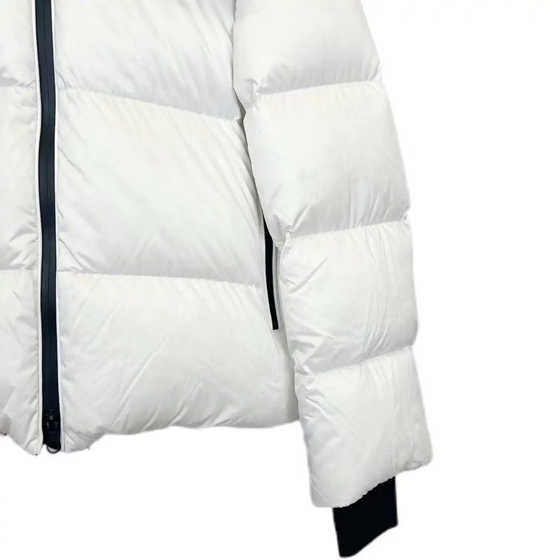 Burberry Burberry Gray Long Down Jacket for Women Size S / US 4 / IT 40 - 4 Thumbnail