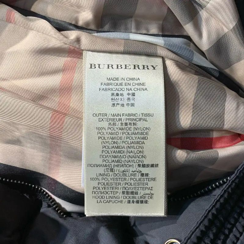 Burberry Burberry Women's Black Nylon Down Jacket Size XS / US 0-2 / IT 36-38 - 8 Thumbnail