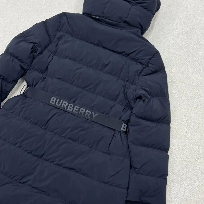 Burberry Burberry Women's Black Long Puffer Jacket Size L / US 10 / IT 46 - 4 Thumbnail