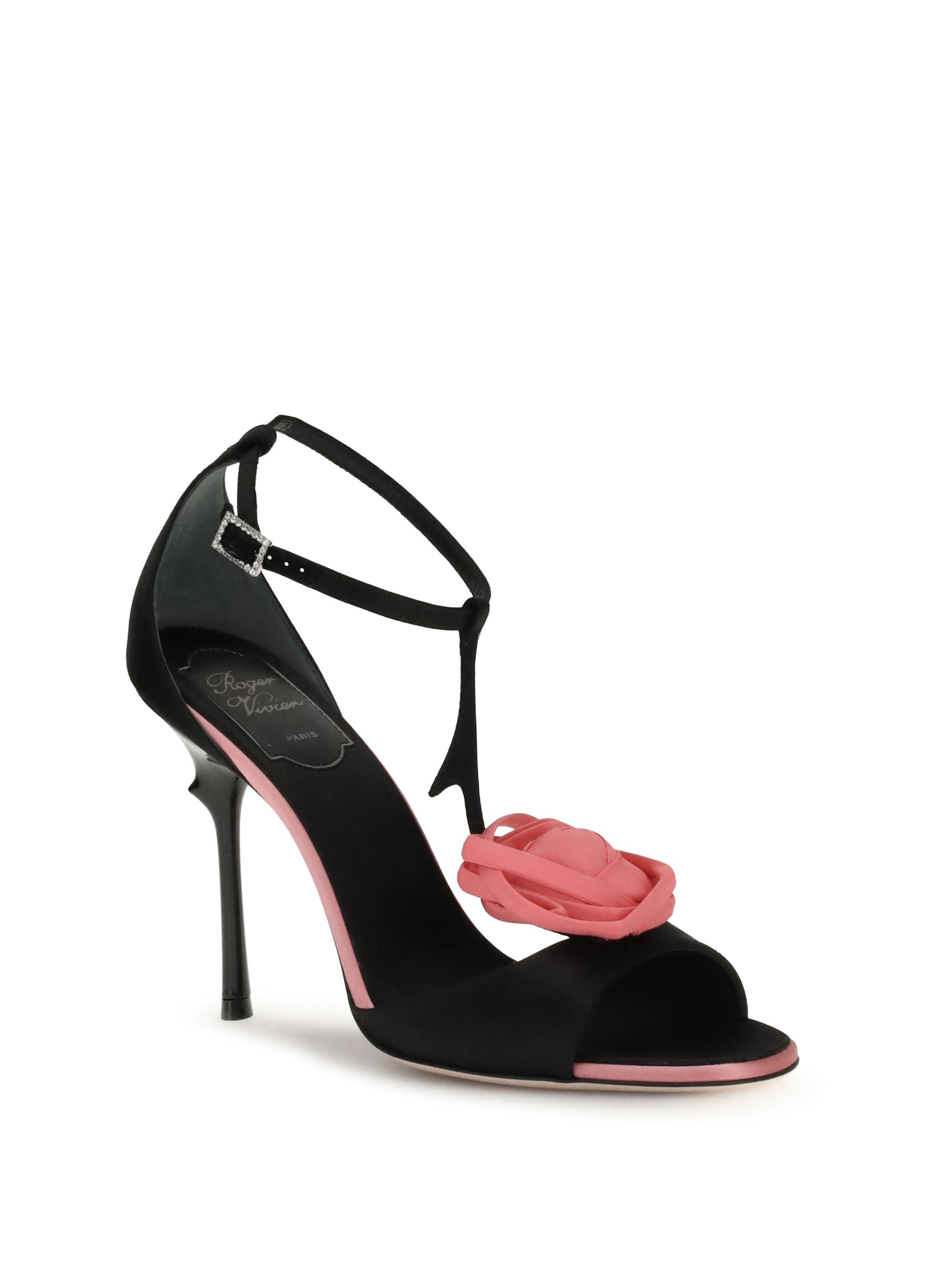 Roger Vivier Rose Vivier satin Sandals Size US 10 / IT 40 - 2 Thumbnail