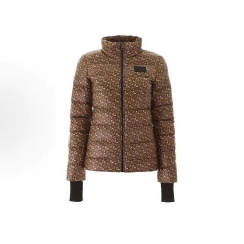 Burberry Burberry Women's Khaki Nylon Down Jacket Size S / US 4 / IT 40 - 6 Thumbnail