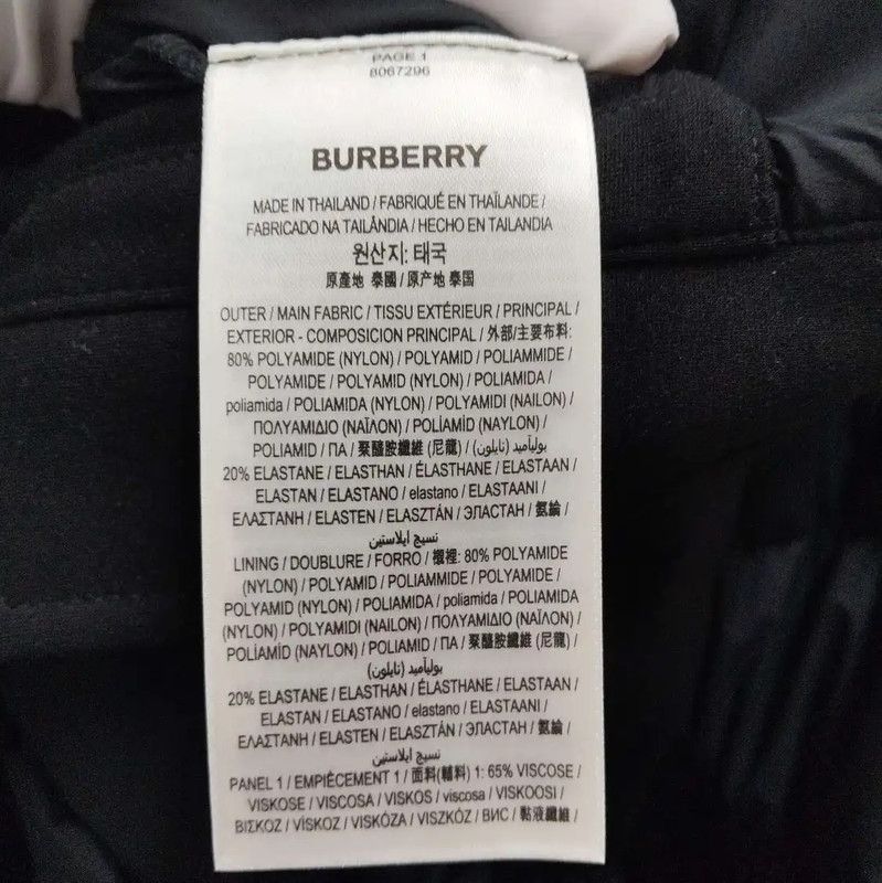Burberry Burberry Black Long Down Coat for Women Size XL / US 12-14 / IT 48-50 - 5 Thumbnail