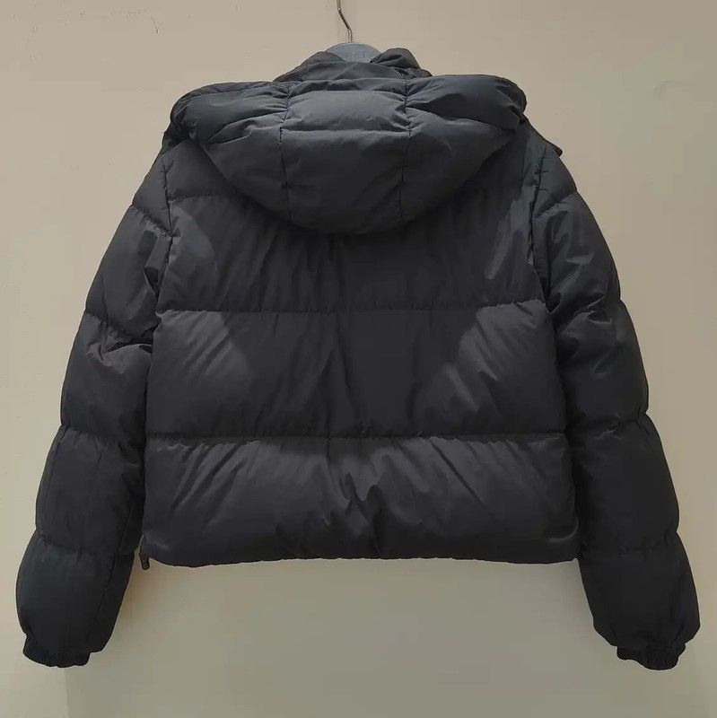 Burberry Burberry Black Cotton Women's Down Jacket Size L / US 10 / IT 46 - 4 Thumbnail
