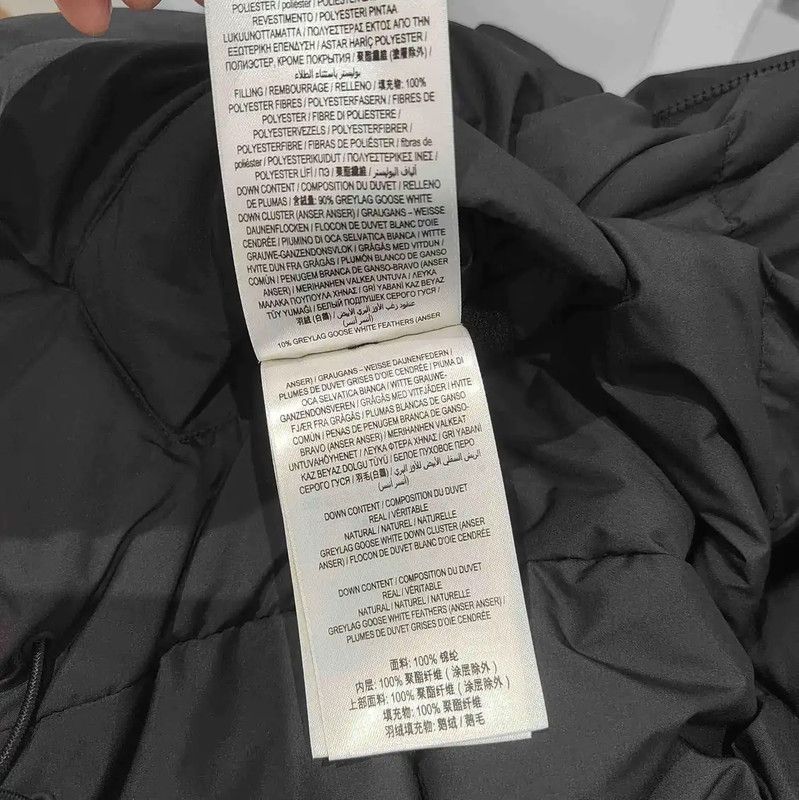 Burberry Burberry Black Cotton Women's Down Jacket Size L / US 10 / IT 46 - 8 Thumbnail
