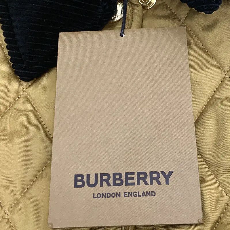 Burberry Burberry Women's Brown Quilted Cotton Jacket Size XXS / US 00 / IT 34 - 8 Thumbnail