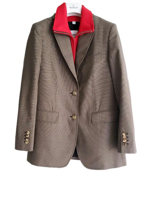 Burberry Burberry Coffee Check Pattern Women's Short Trench Coat Size M / US 6-8 / IT 42-44 - 2 Thumbnail