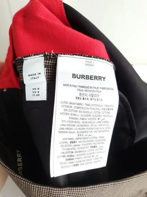 Burberry Burberry Coffee Check Pattern Women's Short Trench Coat Size M / US 6-8 / IT 42-44 - 10 Thumbnail