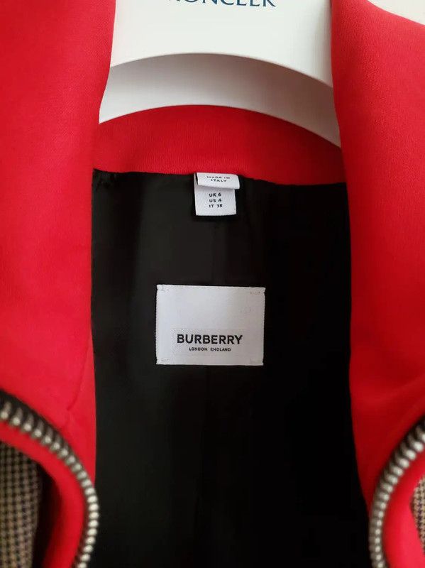 Burberry Burberry Coffee Check Pattern Women's Short Trench Coat Size M / US 6-8 / IT 42-44 - 8 Thumbnail