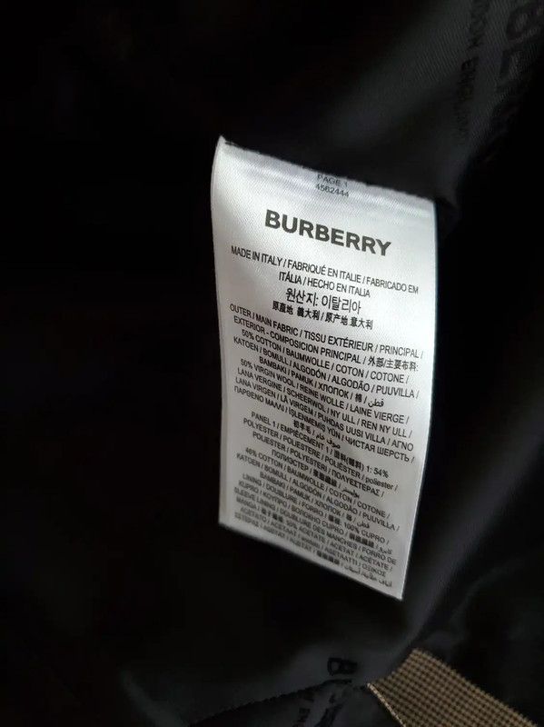 Burberry Burberry Coffee Check Pattern Women's Short Trench Coat Size M / US 6-8 / IT 42-44 - 9 Thumbnail