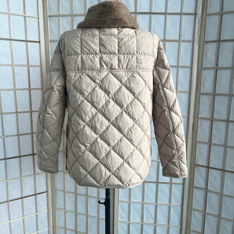Burberry Burberry Beige Quilted Cotton Jacket Size S / US 4 / IT 40 - 2 Thumbnail