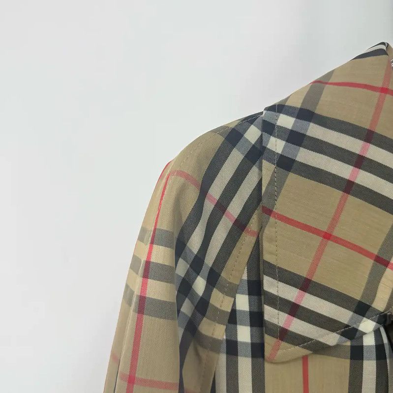 Burberry Burberry Colorblock Cotton Women's Trench Coat Size M / US 6-8 / IT 42-44 - 3 Thumbnail