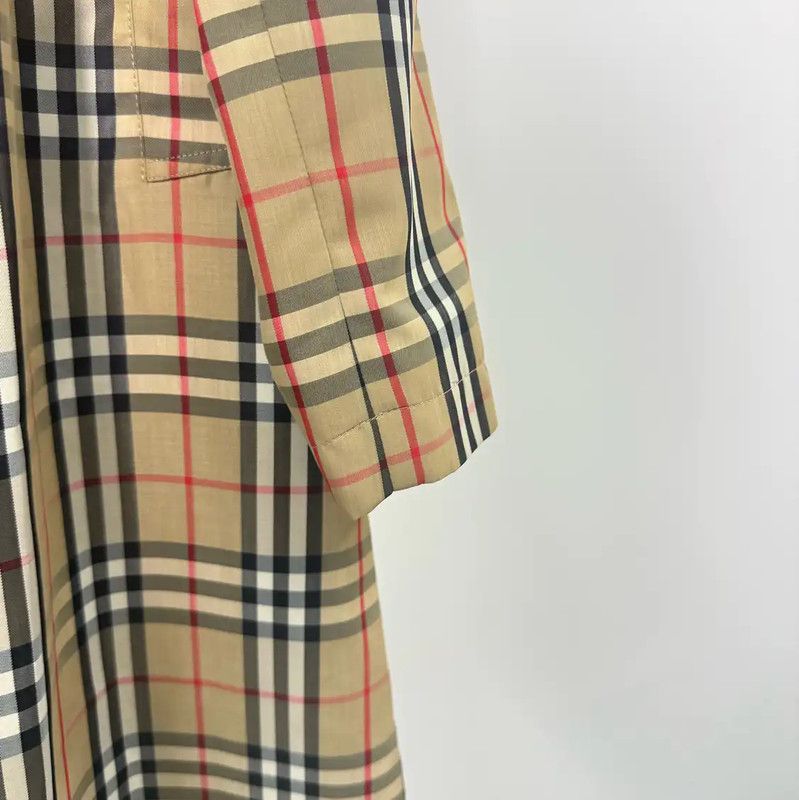 Burberry Burberry Colorblock Cotton Women's Trench Coat Size M / US 6-8 / IT 42-44 - 6 Thumbnail
