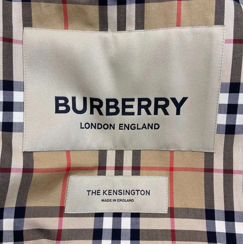 Burberry Burberry Khaki Cotton Women's Trench Coat Size M / US 6-8 / IT 42-44 - 4 Thumbnail