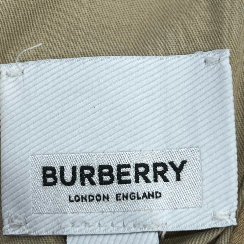 Burberry Burberry Khaki Cotton Mid-Length Trench Coat Size S / US 4 / IT 40 - 5 Thumbnail