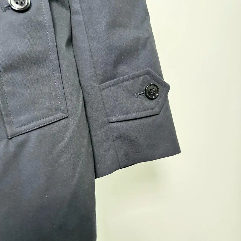 Burberry Burberry Black Cotton Women's Trench Coat Size S / US 4 / IT 40 - 6 Thumbnail