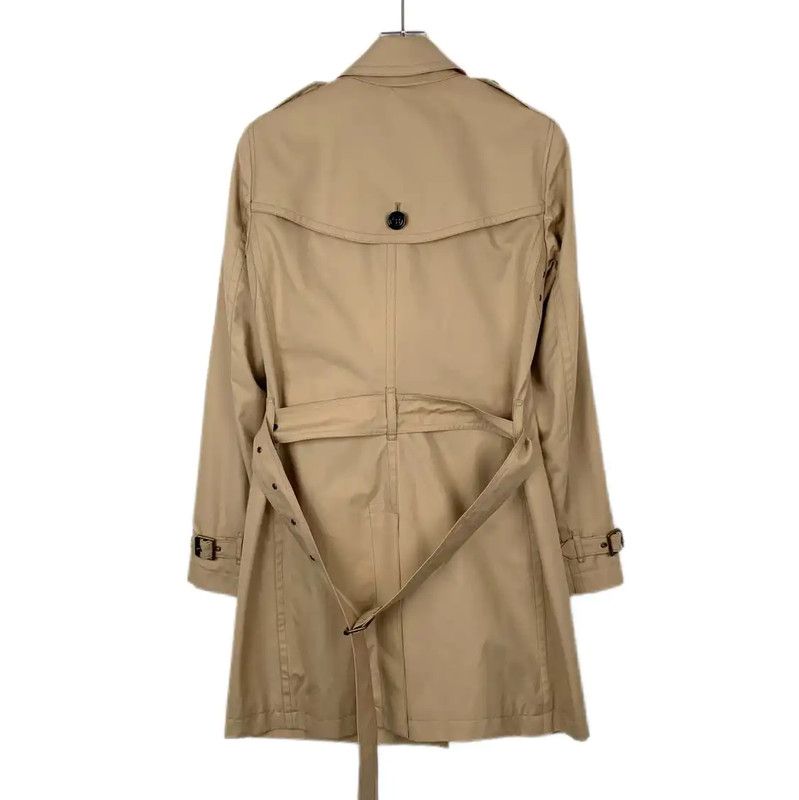 Burberry Burberry Brown Cotton Women's Trench Coat Size S / US 4 / IT 40 - 2 Thumbnail