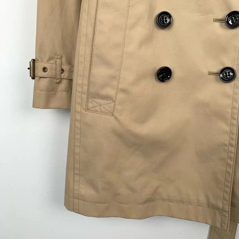 Burberry Burberry Brown Cotton Women's Trench Coat Size S / US 4 / IT 40 - 4 Thumbnail